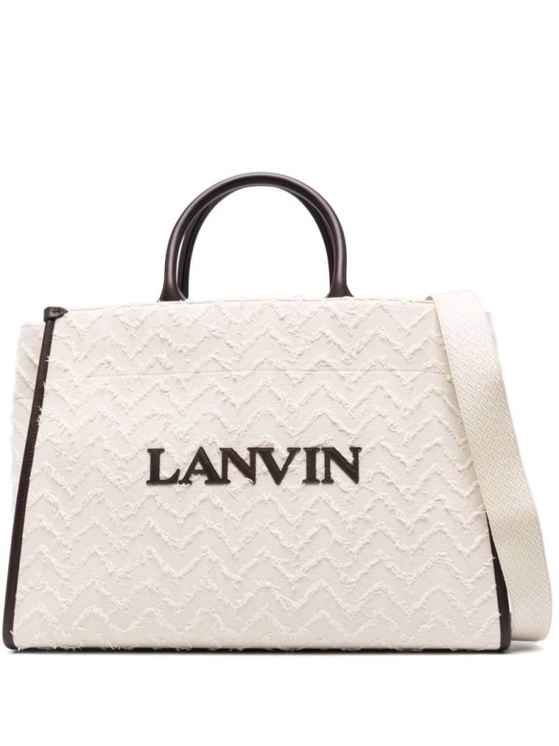 Lanvin In&Out MM tote bag - Neutrals von Lanvin