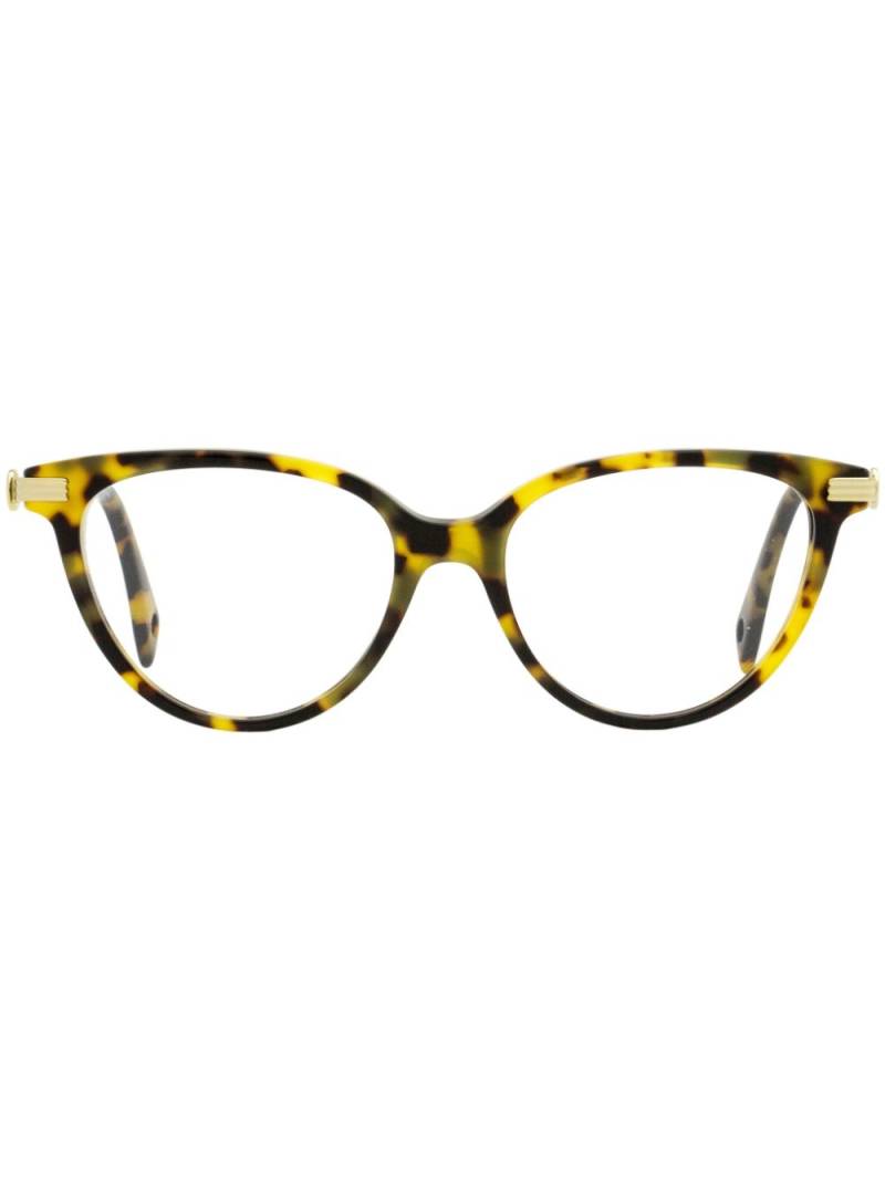 Lanvin Tea Cup cat-eye glasses - Brown von Lanvin