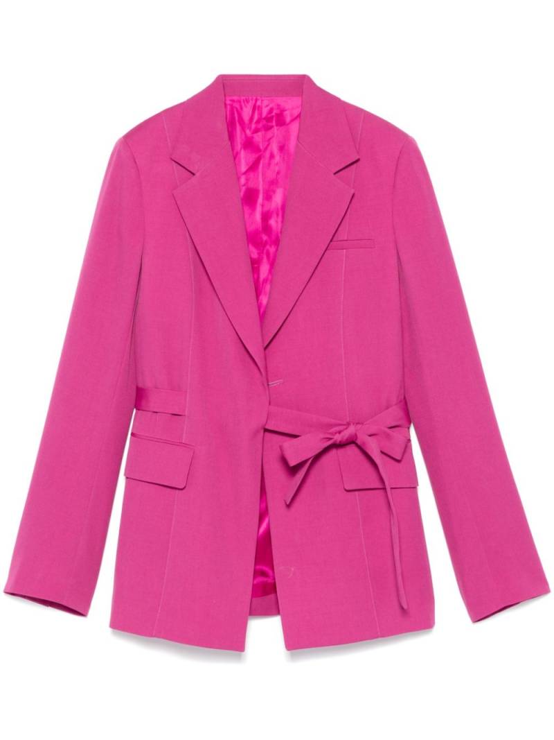 Lanvin belted blazer - Pink von Lanvin