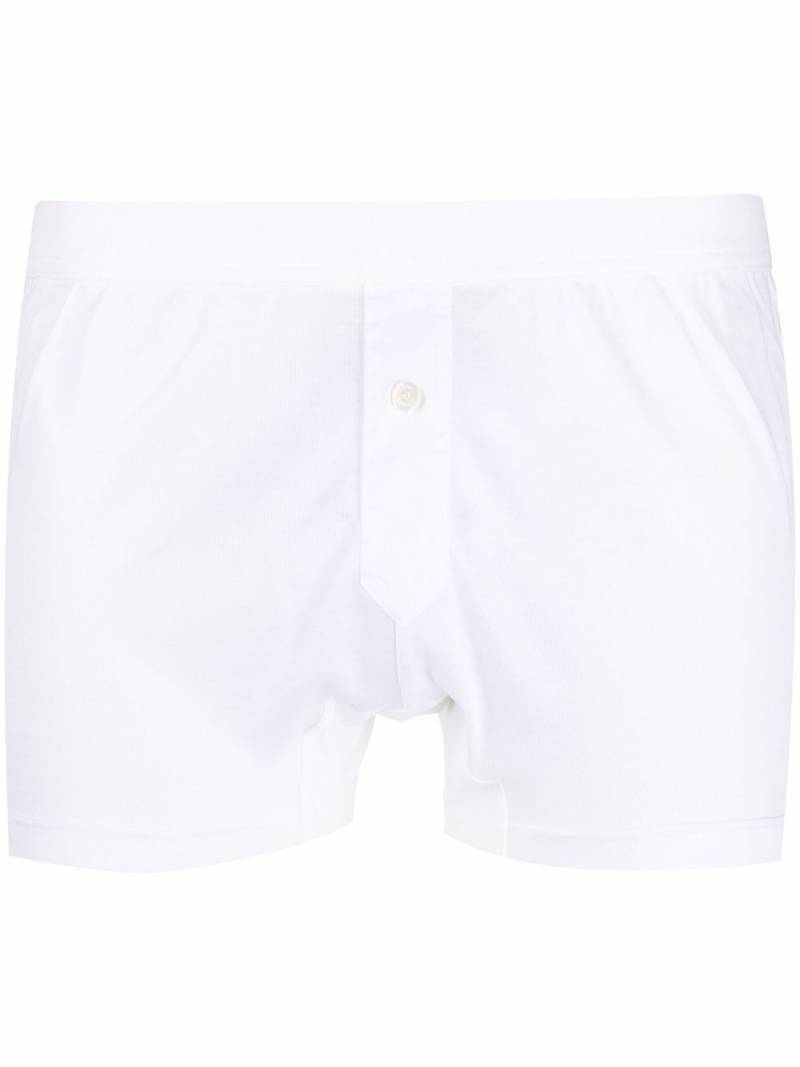 Lanvin button-down boxers - White von Lanvin