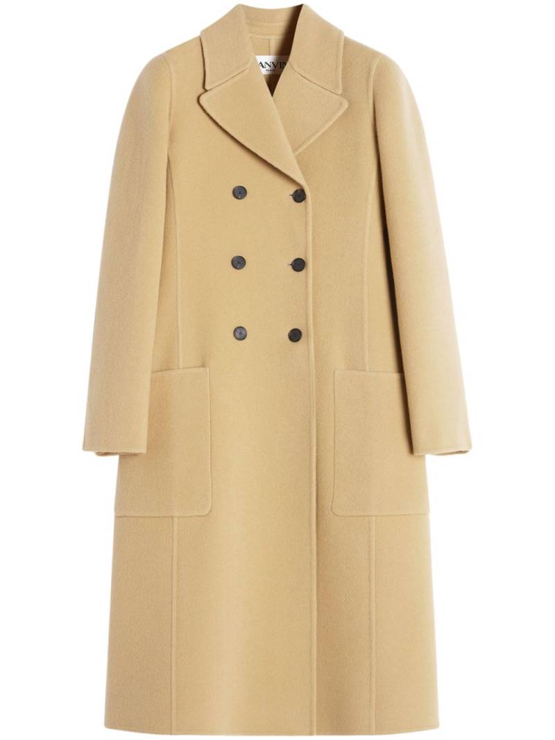 Lanvin double-breasted coat - Neutrals von Lanvin