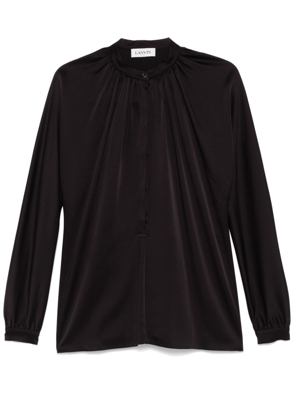 Lanvin flared blouse - Black von Lanvin