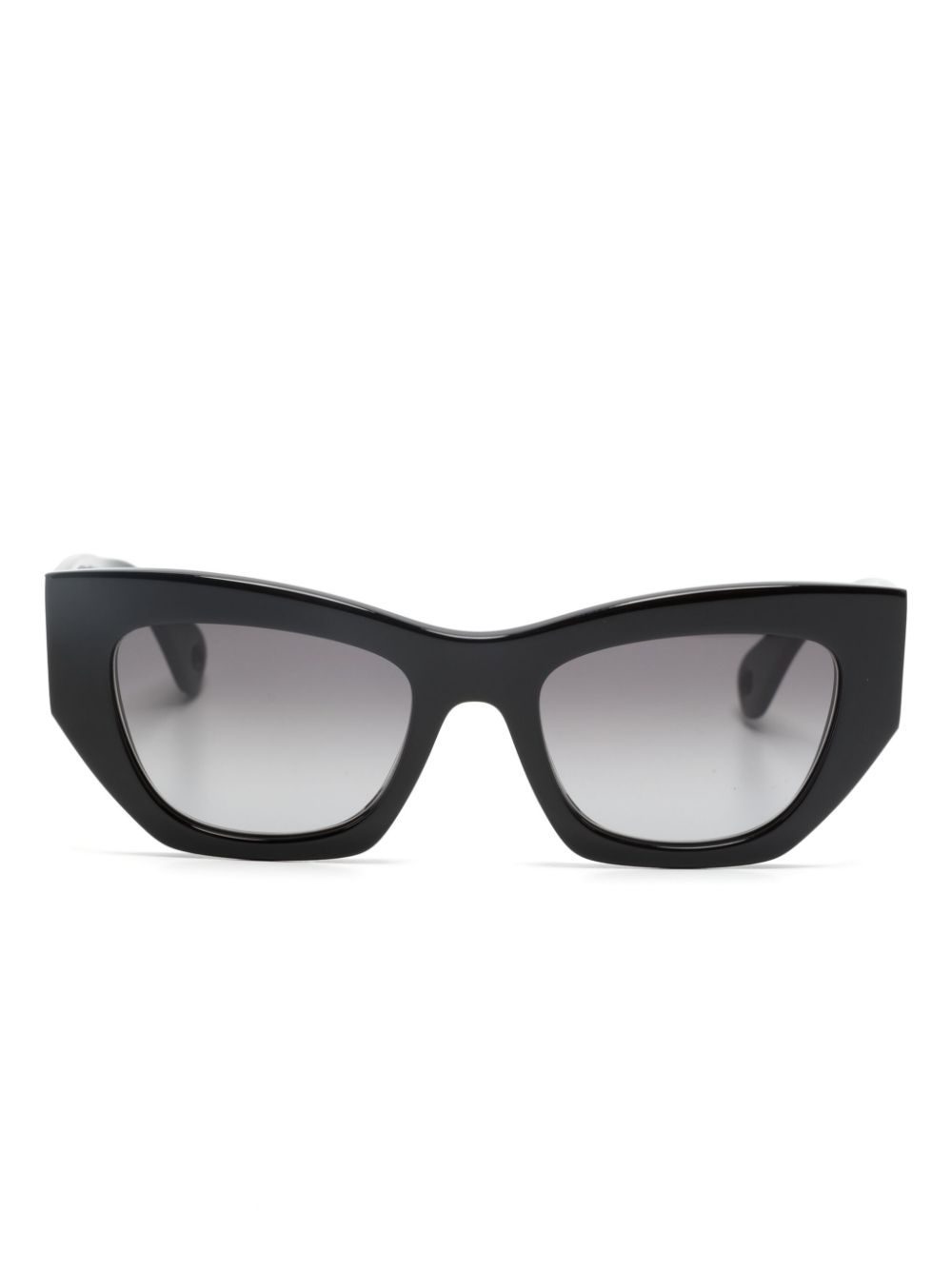 Lanvin geometric-frame sunglasses - Black von Lanvin