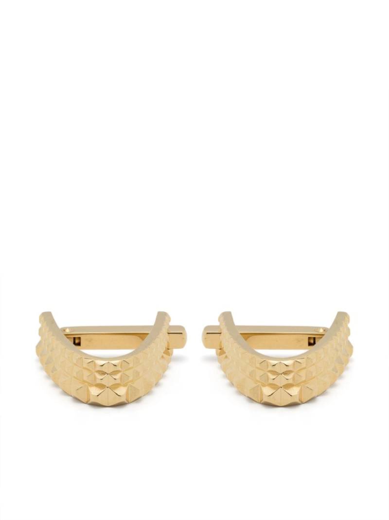 Lanvin half-hoop studded cufflinks - Gold von Lanvin