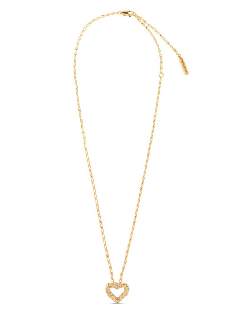 Lanvin heart-pendant chain necklace - Gold von Lanvin