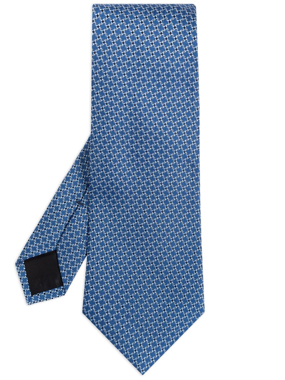 Lanvin jacquard print tie - Blue von Lanvin