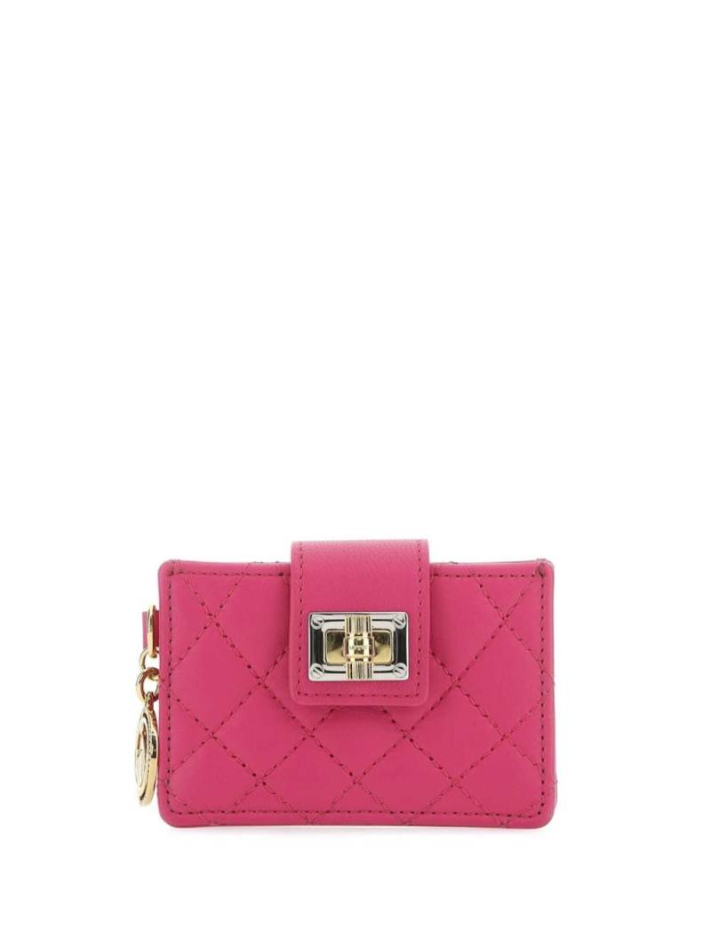 Lanvin leather card holder - Pink von Lanvin