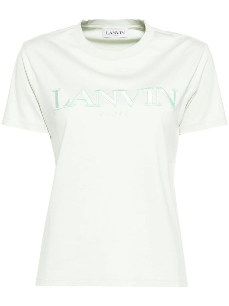 Lanvin logo T-shirt - Green von Lanvin