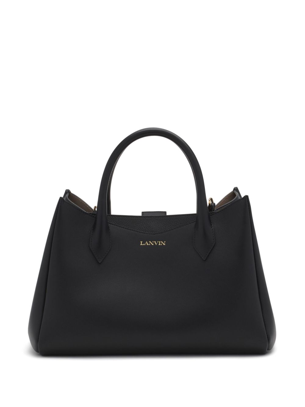 Lanvin logo-stamp tote bag - Black von Lanvin