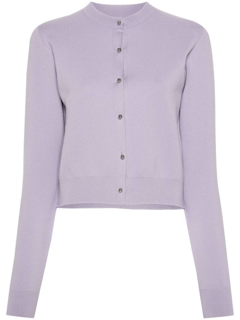 Lanvin long sleeve cardigan - Purple von Lanvin