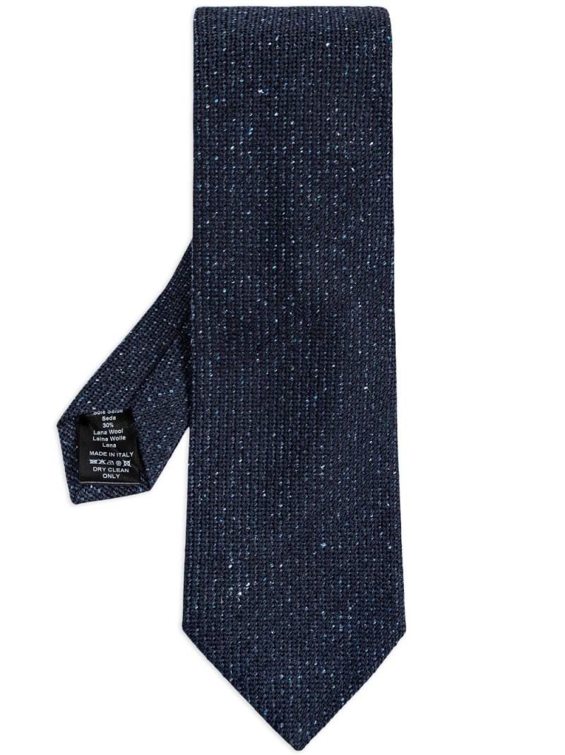 Lanvin lurex detailing tie - Blue von Lanvin