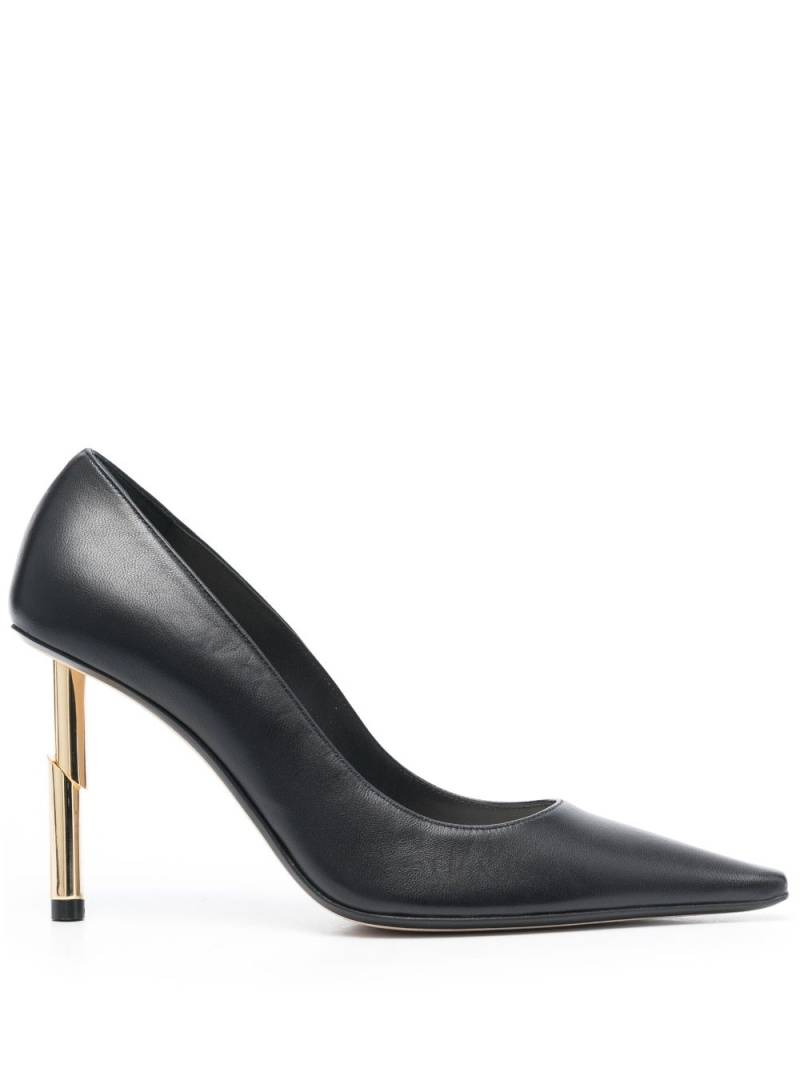 Lanvin metallic-heel pointed-toe pumps - Black von Lanvin