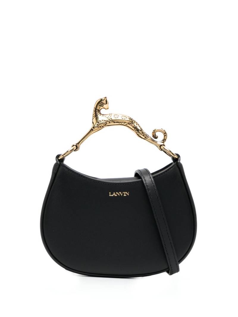 Lanvin Nano Cat tote bag - Black von Lanvin