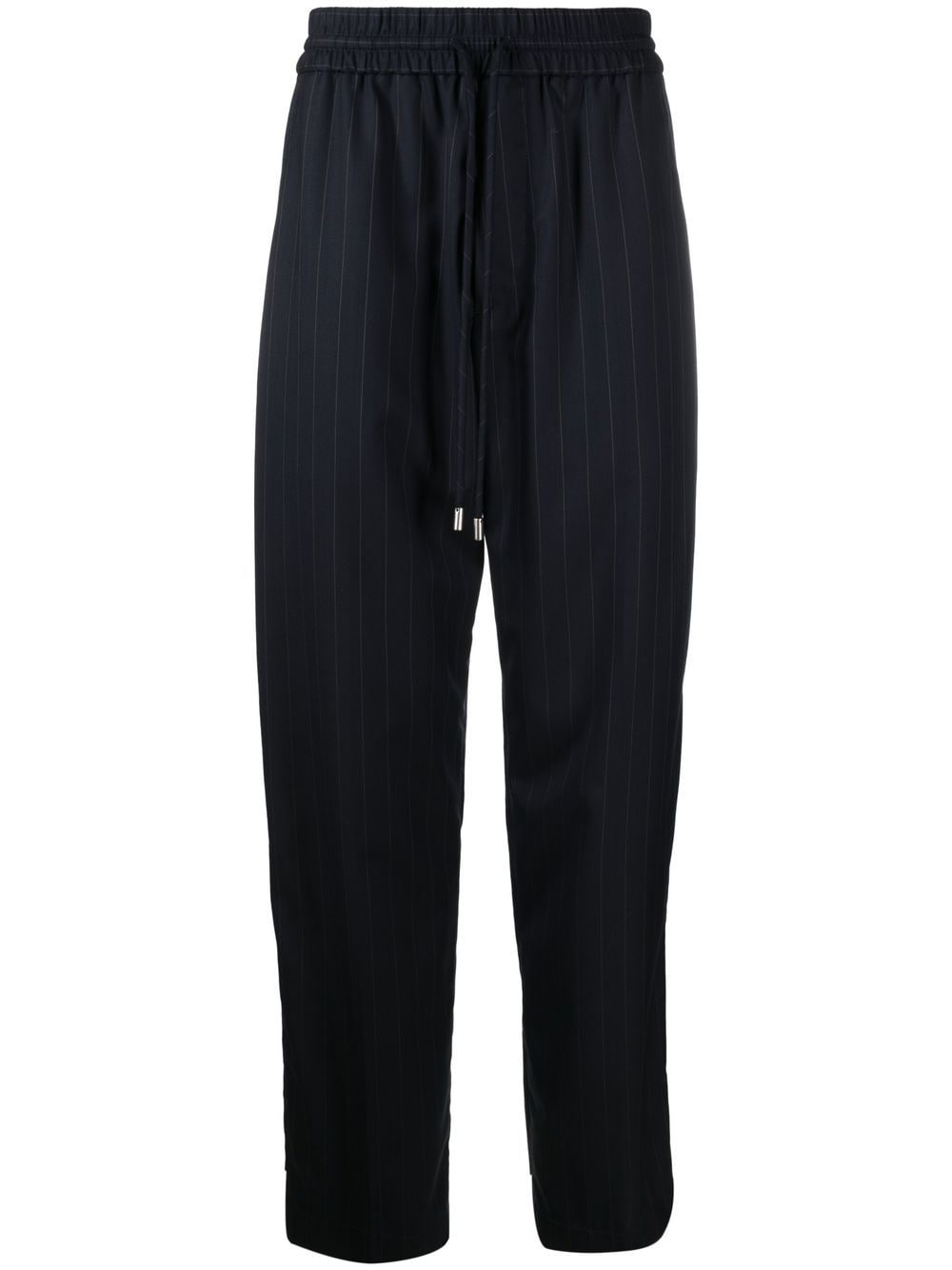 Lanvin pinstriped straight-leg trousers - Blue von Lanvin