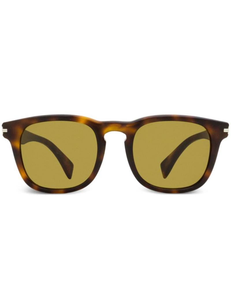 Lanvin rectangle-frame sunglasses - Brown von Lanvin