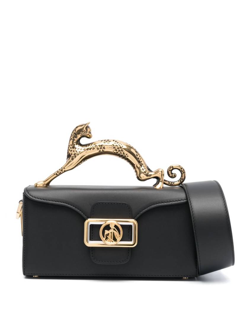 Lanvin Pencil Cat mini bag - Black von Lanvin