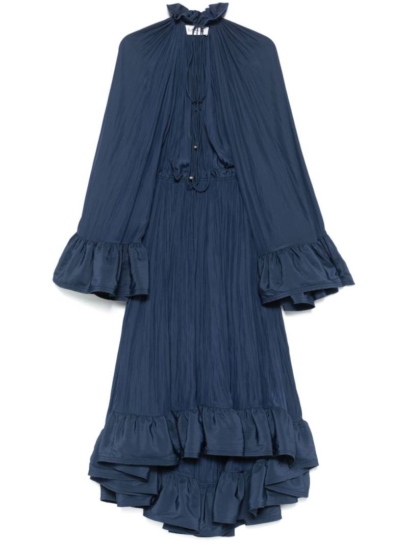 Lanvin ruffled maxi dress - Blue von Lanvin