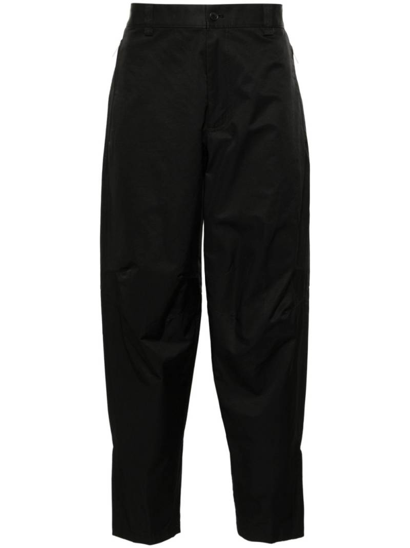 Lanvin tapered-cut biker trousers - Black von Lanvin