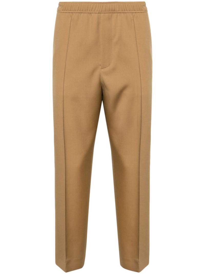 Lanvin tapered-leg wool trousers - Neutrals von Lanvin