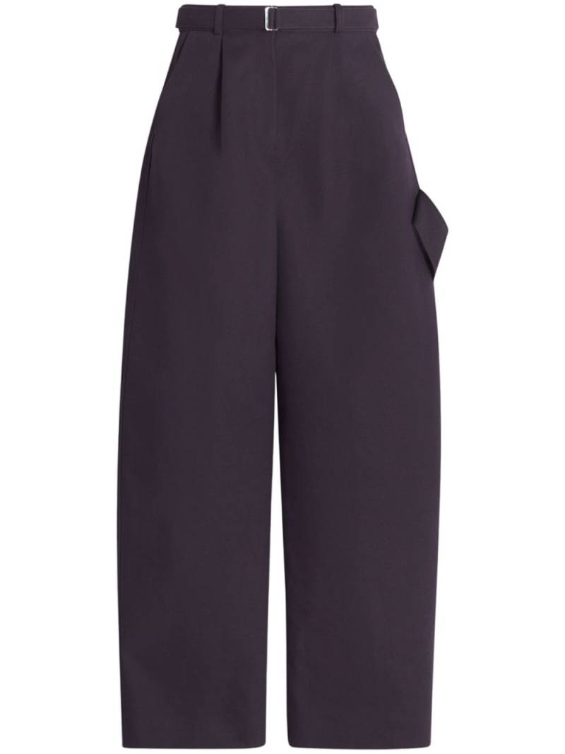 Lanvin tapered trousers - Purple von Lanvin