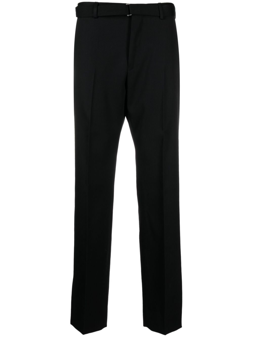 Lanvin twill-weave wool tailored trousers - Black von Lanvin