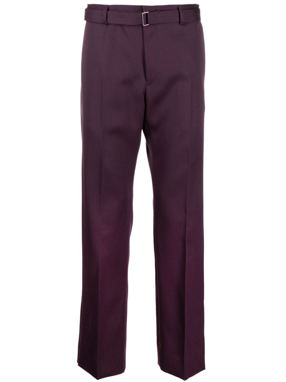 Lanvin twill-weave wool tailored trousers - Purple von Lanvin