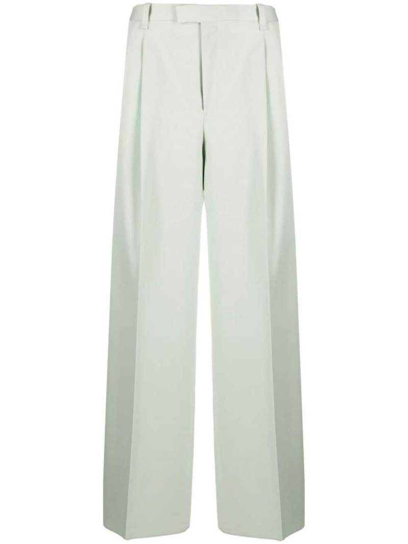 Lanvin wide-leg trousers - Green von Lanvin