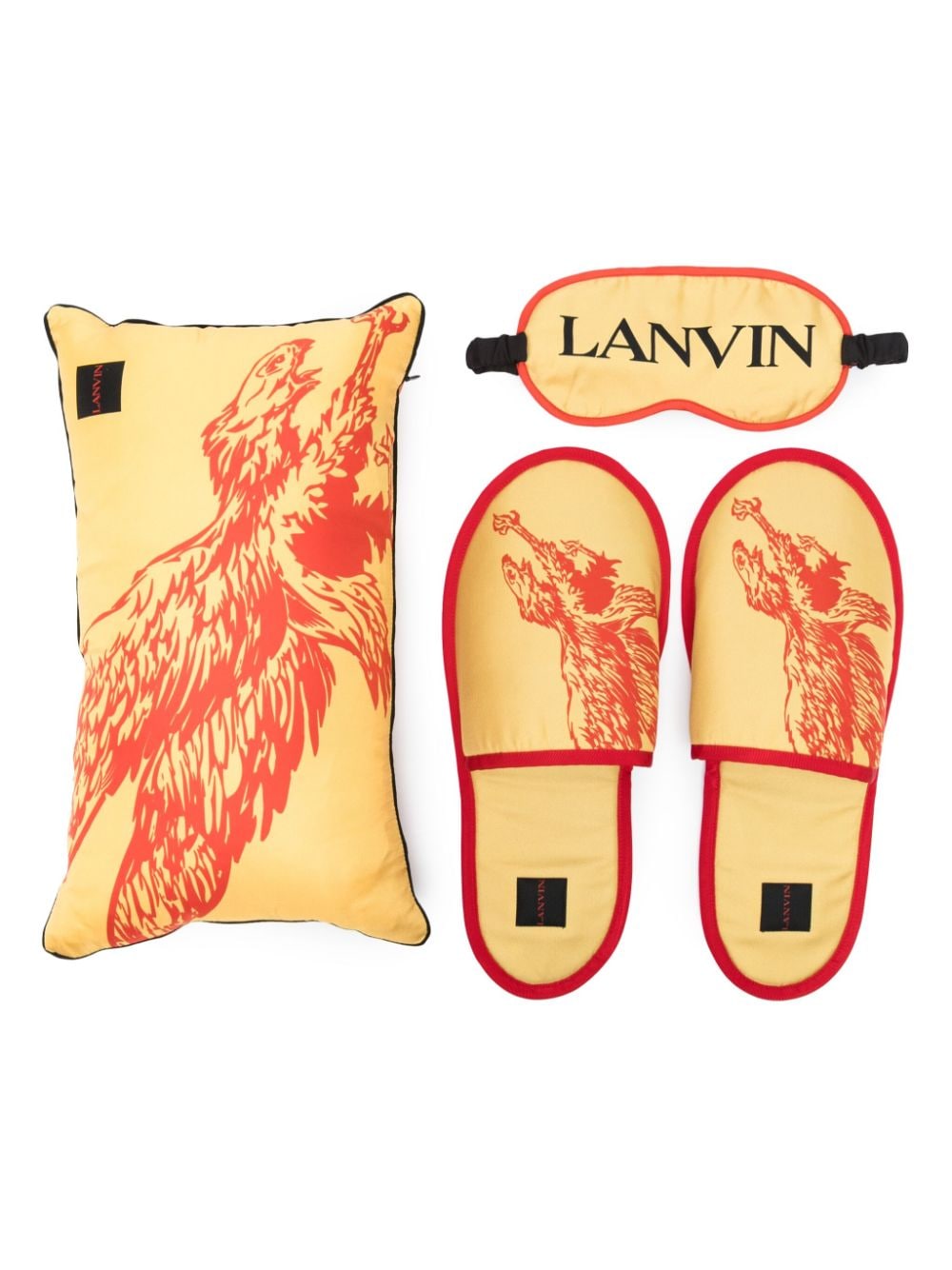 Lanvin x Future Eagle travel (set of three) - Yellow von Lanvin