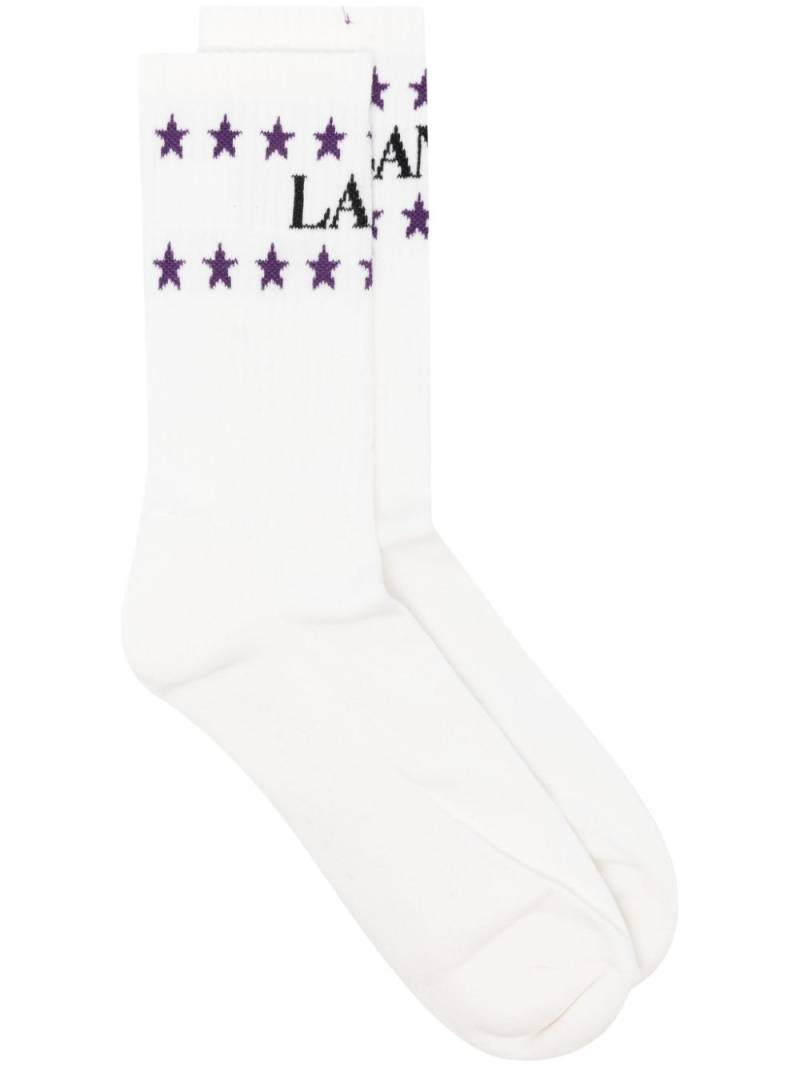 Lanvin x Future Stars cotton-blend socks - White von Lanvin