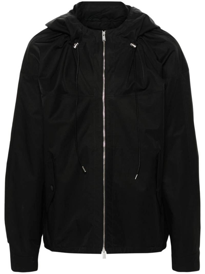 Lanvin zip-up hooded jacket - Black von Lanvin