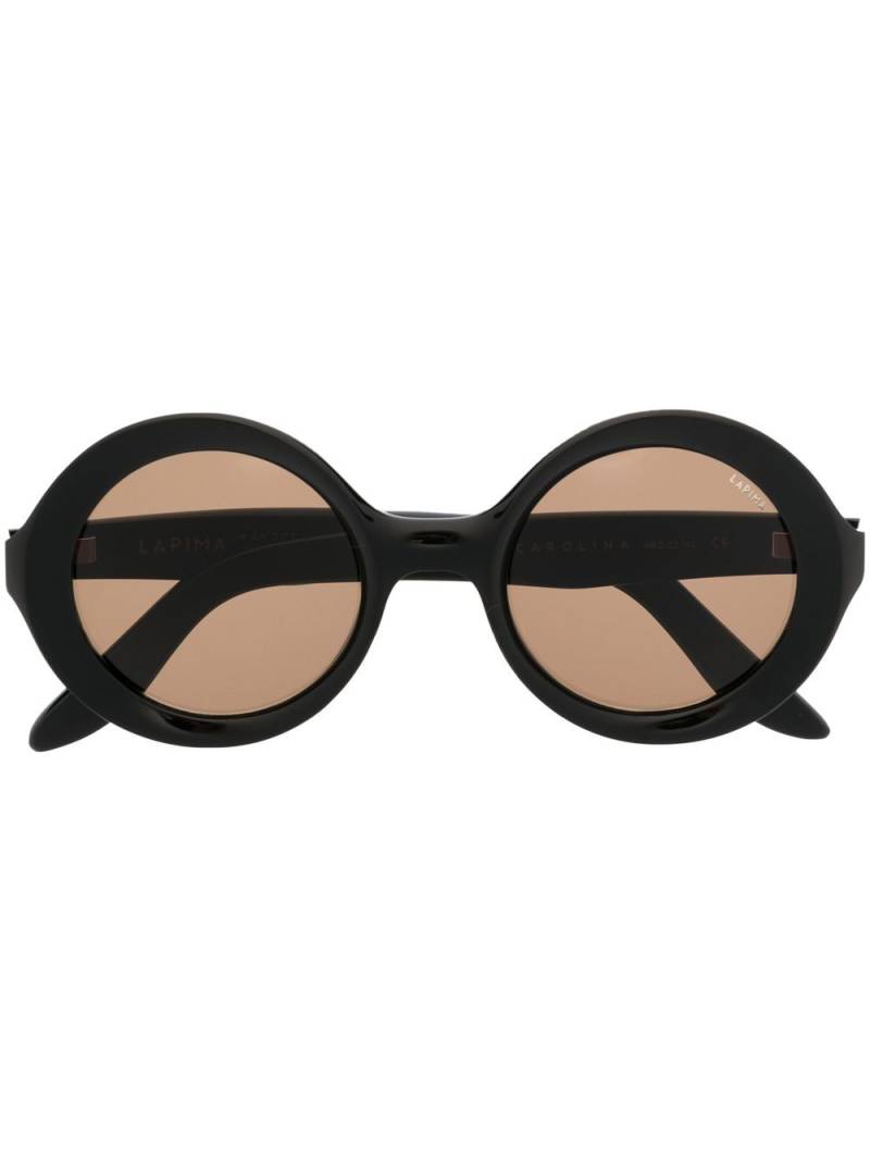 Lapima Carolina round-frame sunglasses - Black von Lapima