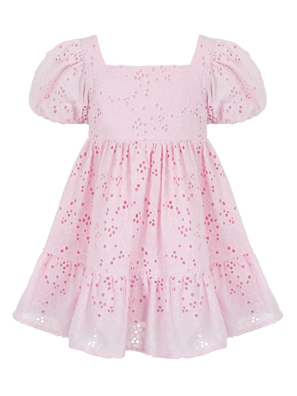 Lapin House broderie anglaise cotton dress - Pink von Lapin House