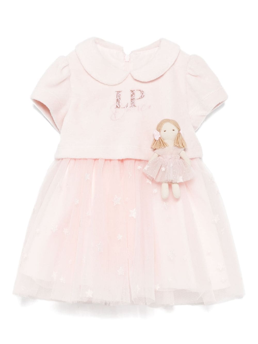 Lapin House detachable-doll dress - Pink von Lapin House