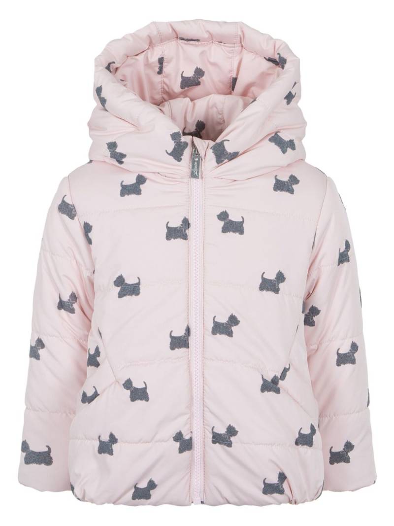 Lapin House dog-print padded jacket - Pink von Lapin House