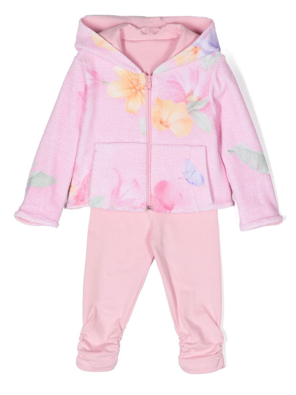 Lapin House floral-print tracksuit set - Pink von Lapin House