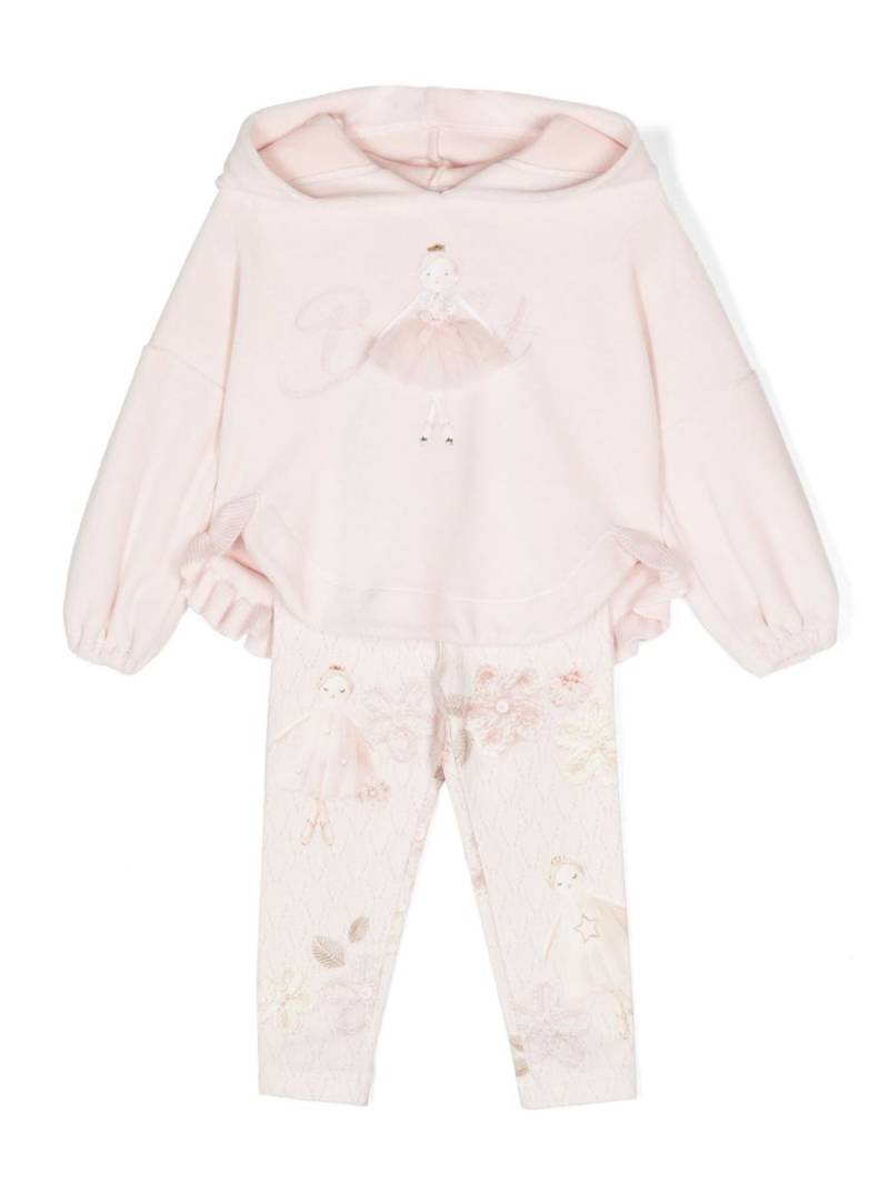 Lapin House graphic-print cotton-blend tracksuit - Pink von Lapin House