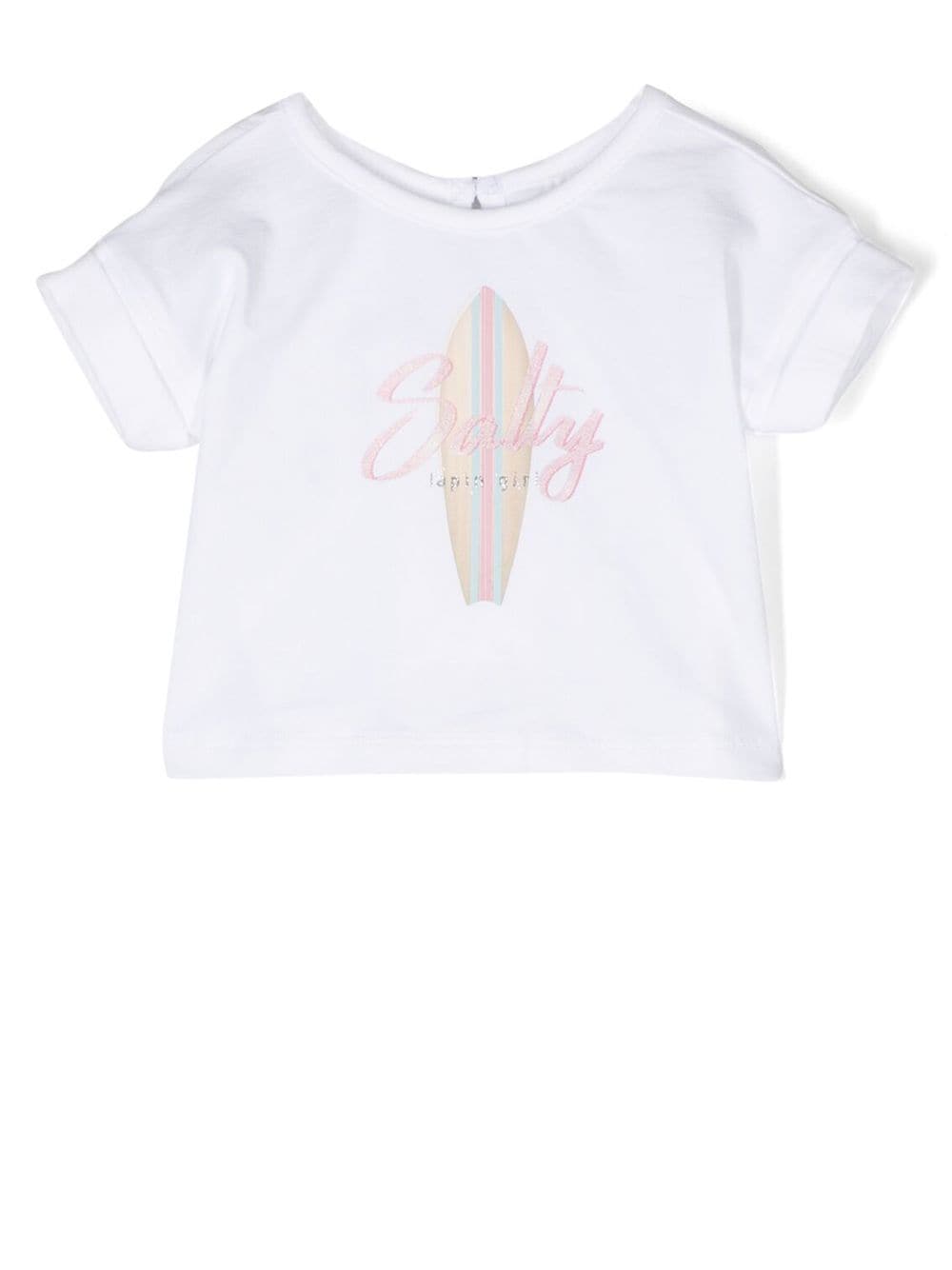 Lapin House graphic-print short-sleeve T-shirt - White von Lapin House