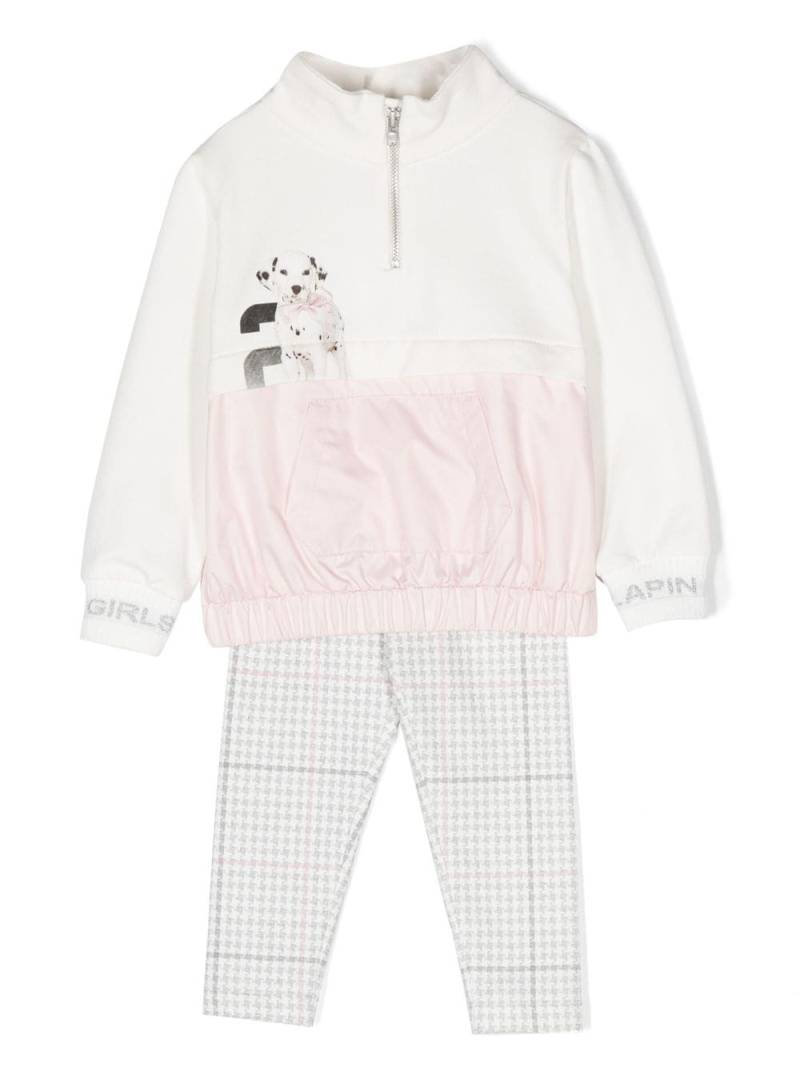 Lapin House graphic-print tracksuit - White von Lapin House