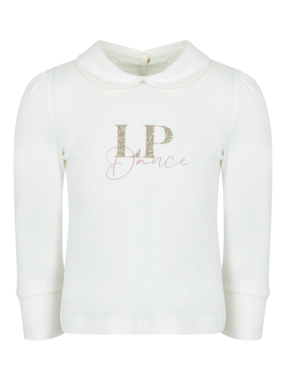 Lapin House logo-print long-sleeve T-shirt - White von Lapin House