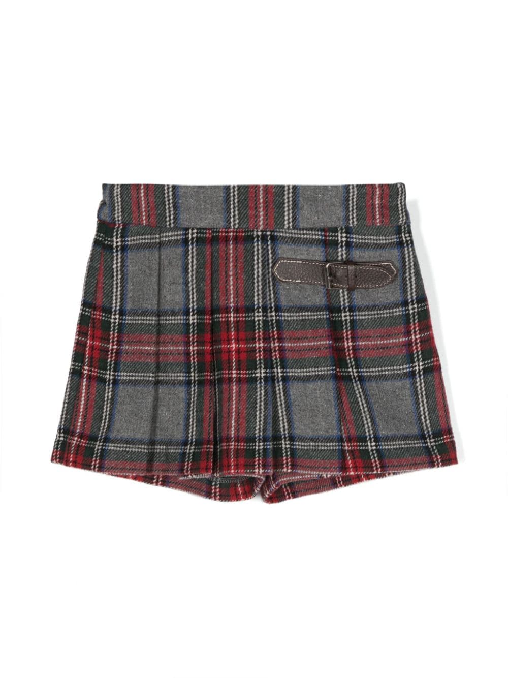 Lapin House plaid-pattern shorts - Grey von Lapin House