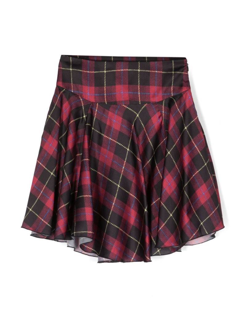 Lapin House plaid-patterned flared skirt von Lapin House