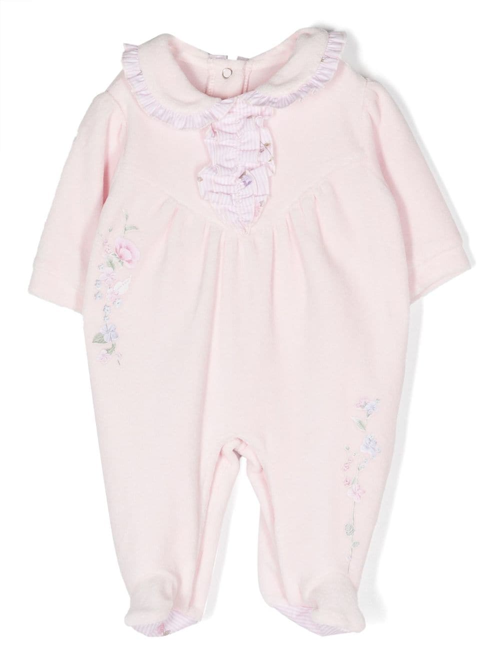 Lapin House ruffled-collar pajama - Pink von Lapin House