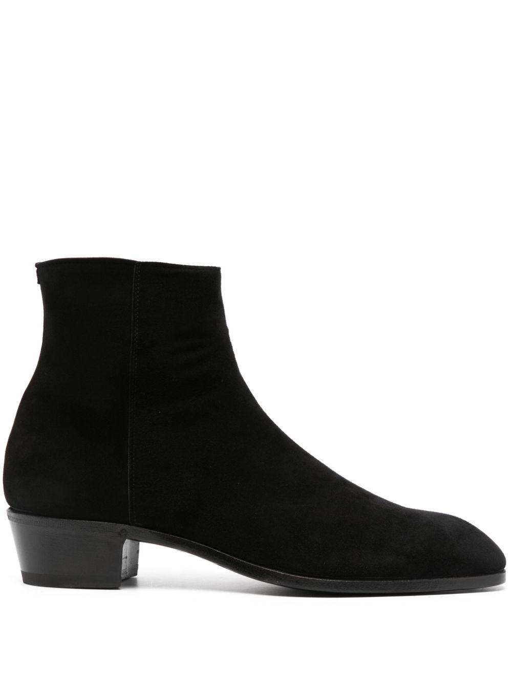 Lardini 45mm suede ankle boots - Black von Lardini