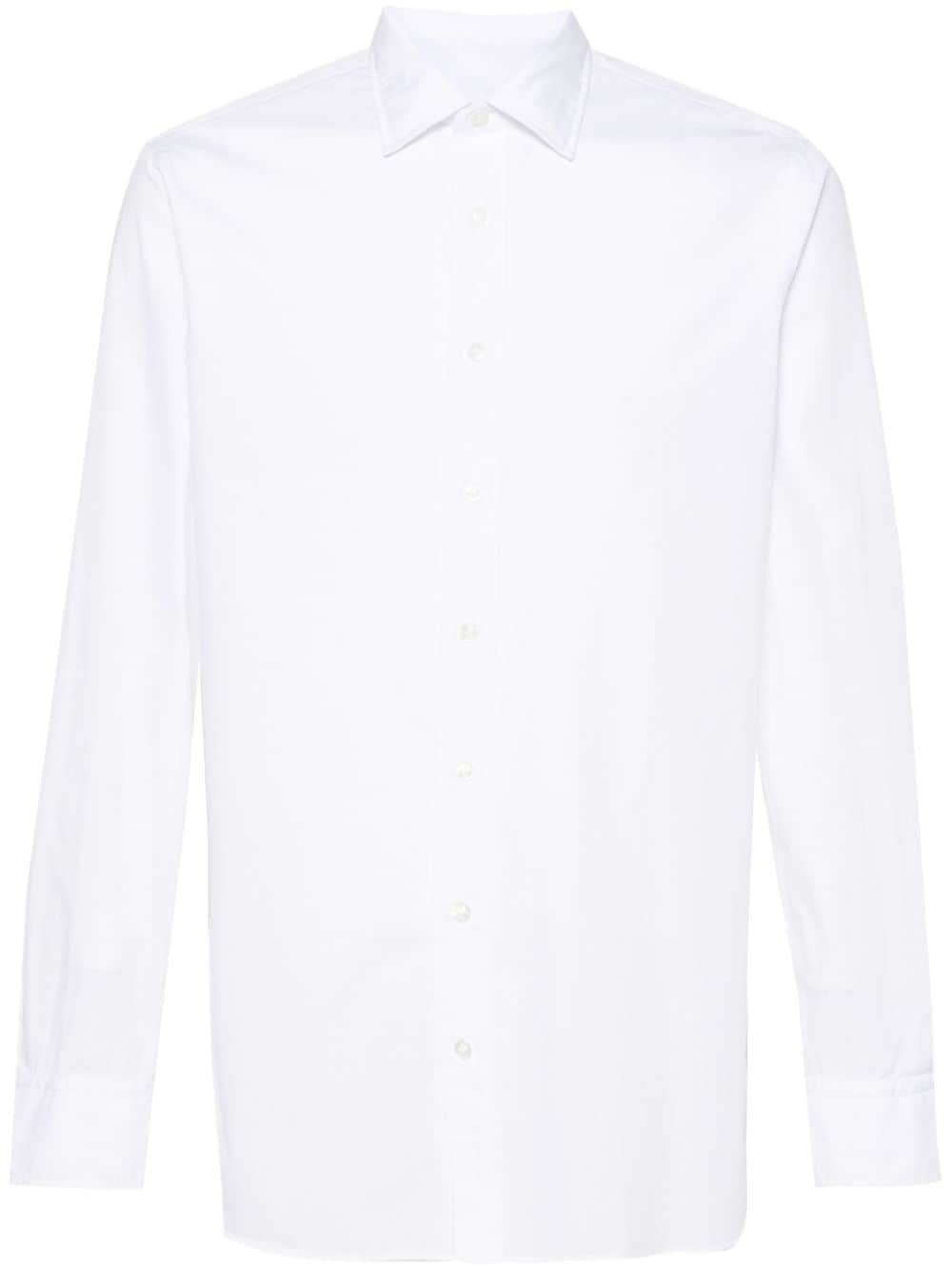 Lardini Eqdante poplin shirt - White von Lardini