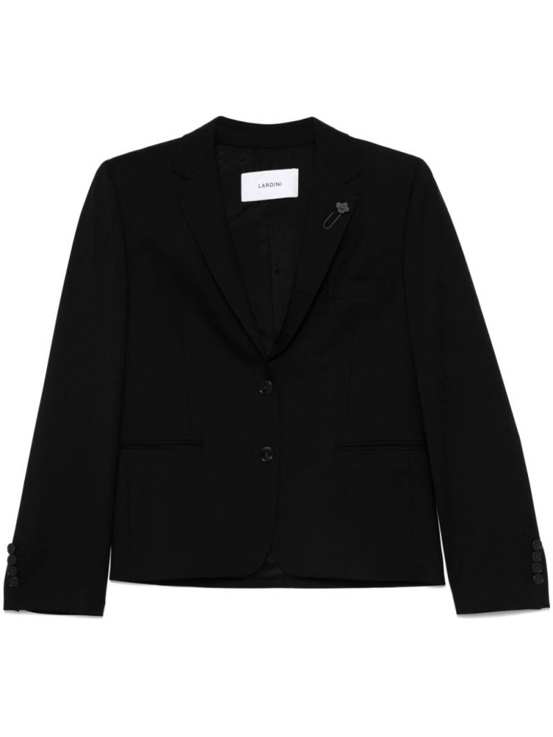 Lardini brooch-detail blazer - Black von Lardini