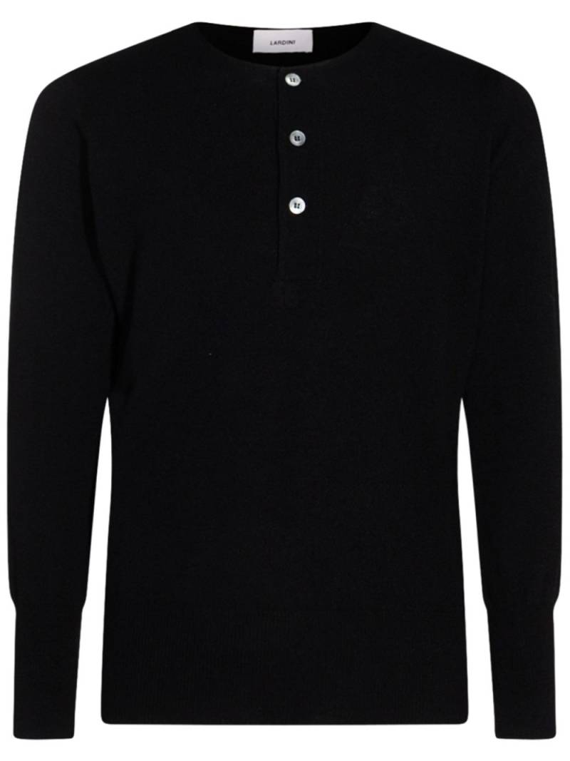 Lardini cashmere jumper - Black von Lardini