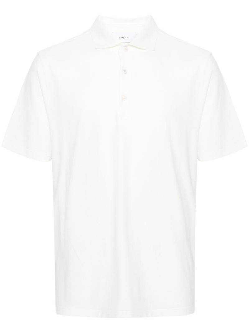 Lardini cotton polo shirt - White von Lardini