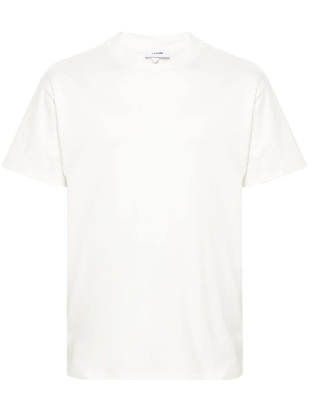 Lardini crew-neck cotton T-shirt - White von Lardini