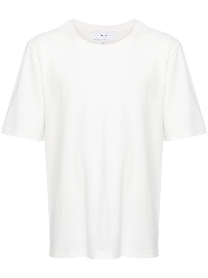 Lardini crew-neck cotton T-shirt - White von Lardini