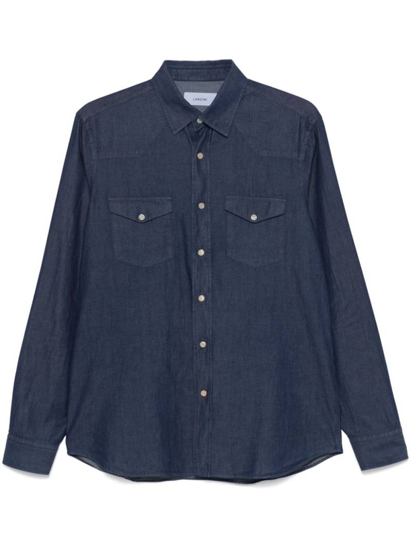 Lardini denim shirt - Blue von Lardini